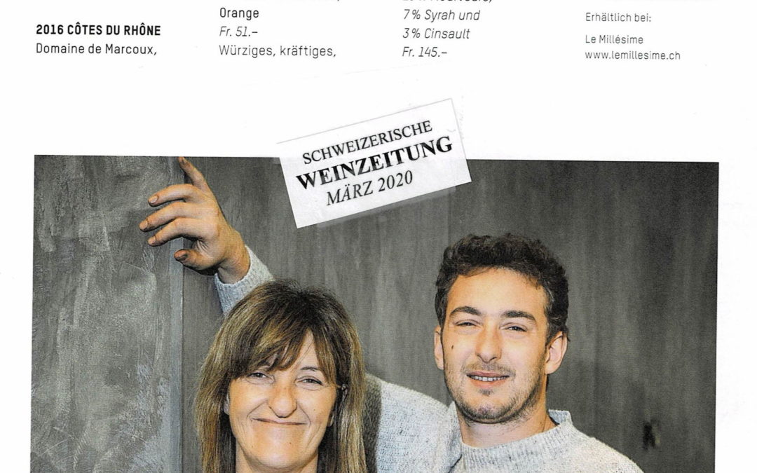 Schweizerische Weinzeitung Mars 2020