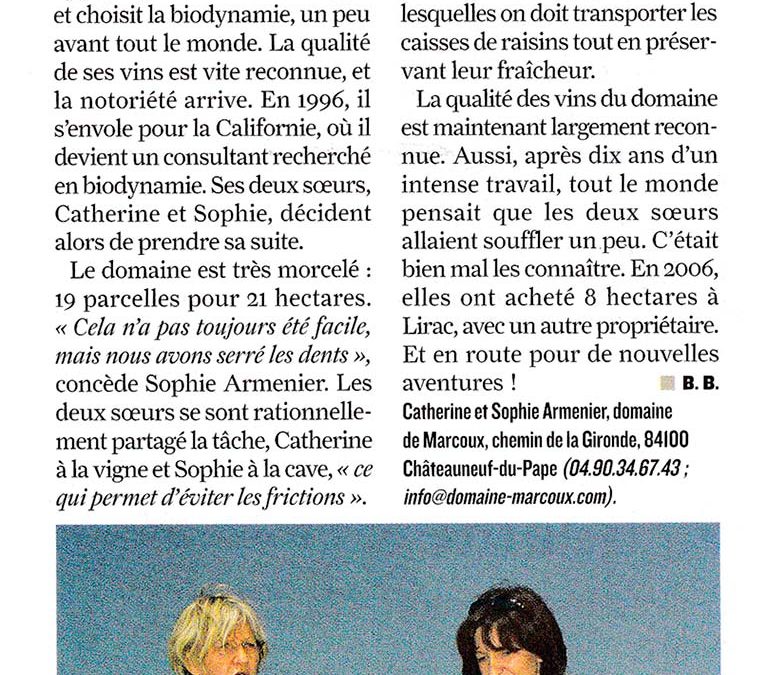 Figaro Magazine – Millésimes : 1999