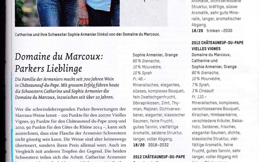 Weinzeitung Magazine – Millésime : 2011 – 2012 – 2013 – 2014