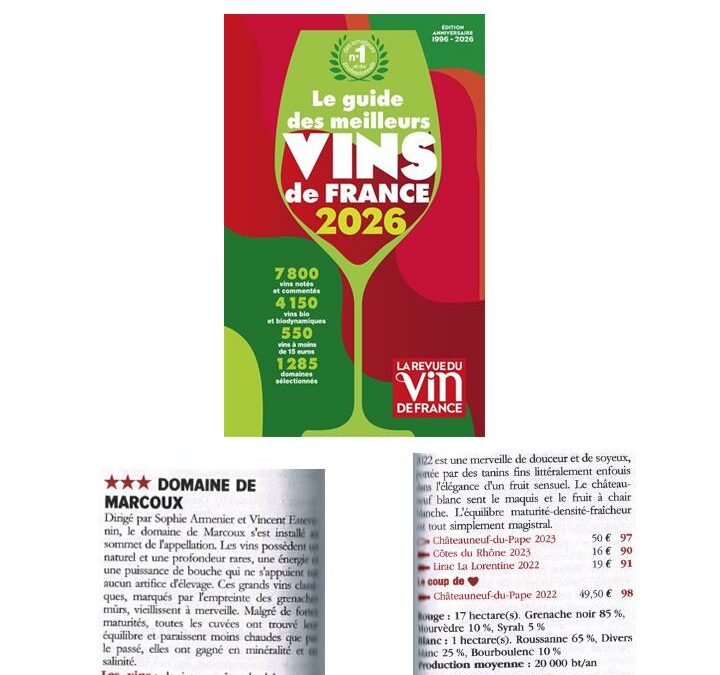 Guide Revue du Vin de France 2026